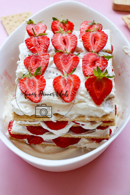 Strawberry Ice box cake  - exclusive set