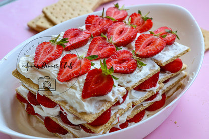 Strawberry Ice box cake  - exclusive set
