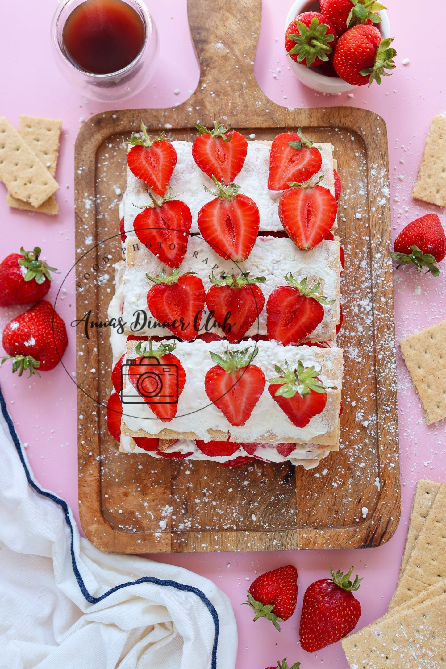 Strawberry Ice box cake  - exclusive set