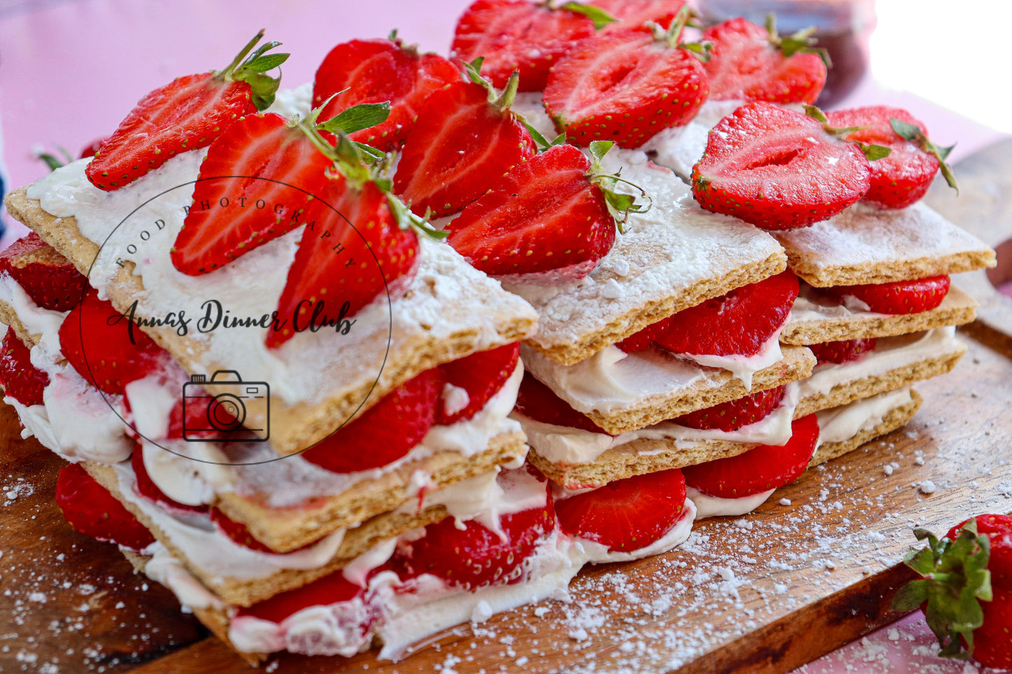 Strawberry Ice box cake  - exclusive set