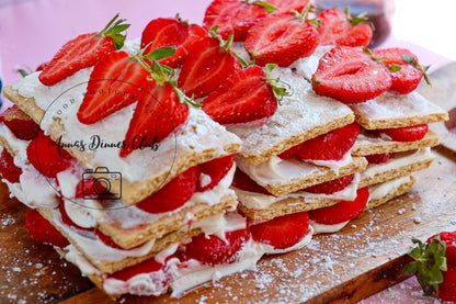 Strawberry Ice box cake  - exclusive set