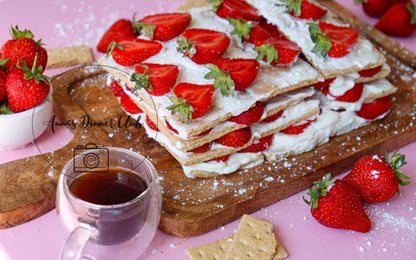 Strawberry Ice box cake  - exclusive set