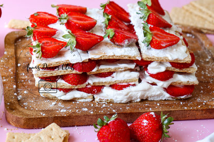 Strawberry Ice box cake  - exclusive set