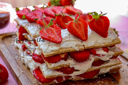 Strawberry Ice box cake  - exclusive set