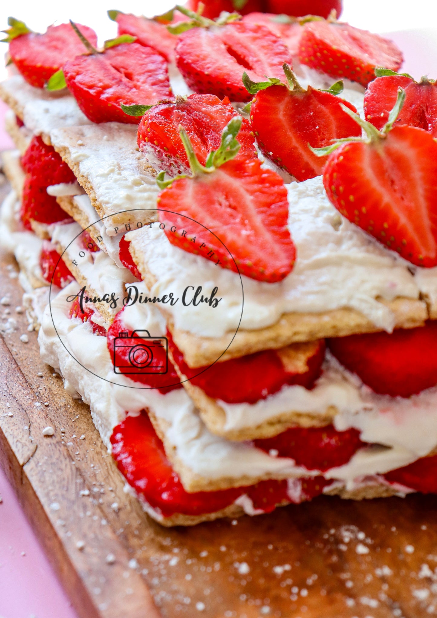 Strawberry Ice box cake  - exclusive set