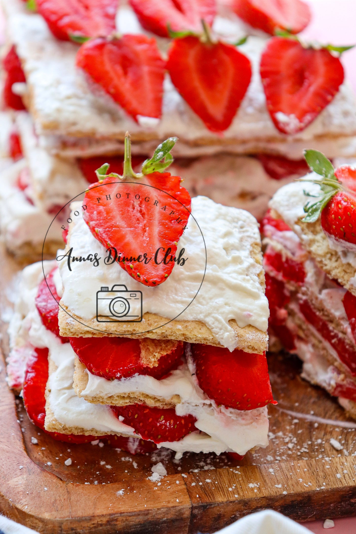 Strawberry Ice box cake  - exclusive set