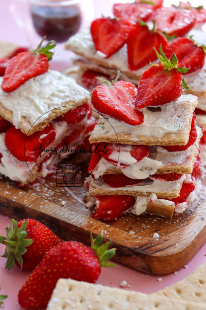 Strawberry Ice box cake  - exclusive set