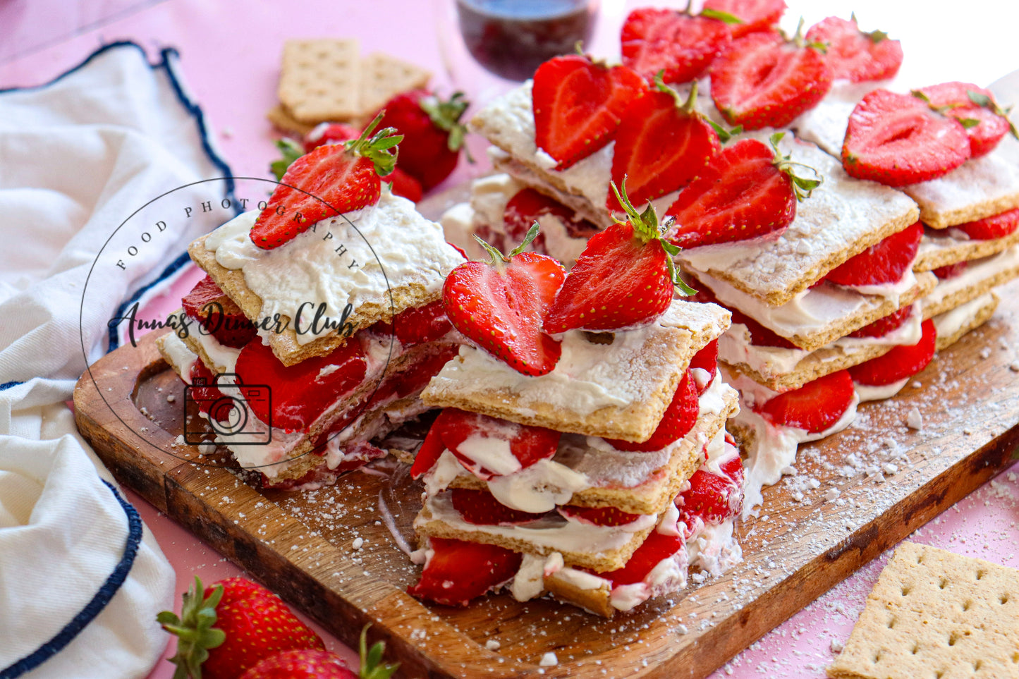 Strawberry Ice box cake  - exclusive set