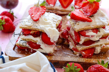 Strawberry Ice box cake  - exclusive set