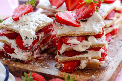 Strawberry Ice box cake  - exclusive set