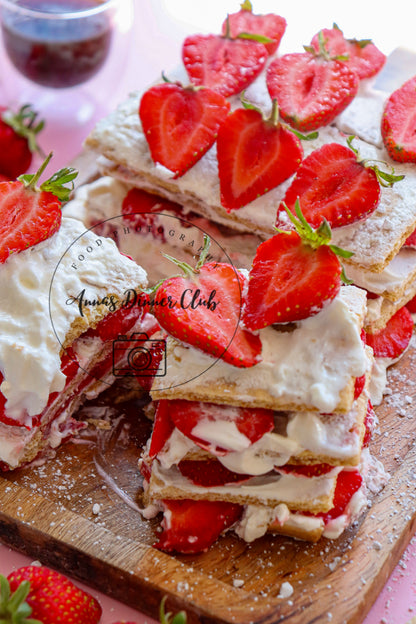 Strawberry Ice box cake  - exclusive set