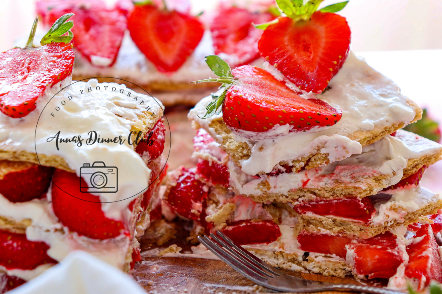 Strawberry Ice box cake  - exclusive set