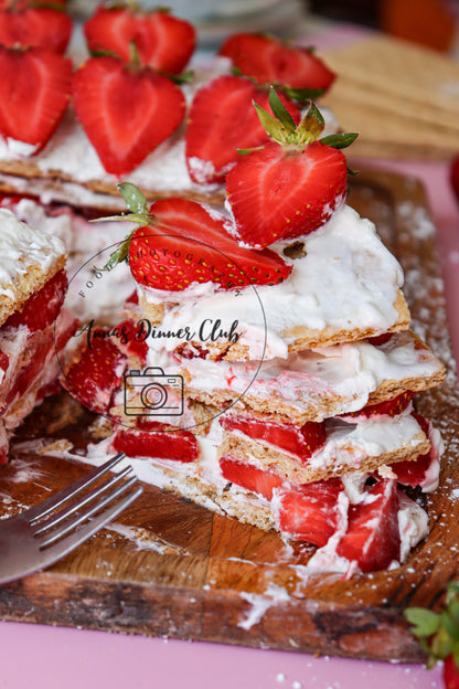 Strawberry Ice box cake  - exclusive set