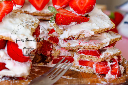 Strawberry Ice box cake  - exclusive set