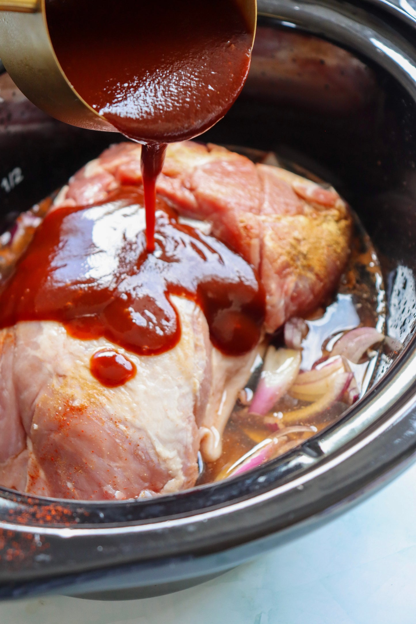 Dr Pepper Pulled Pork Burgers (Slow Cooker)- exclusive set