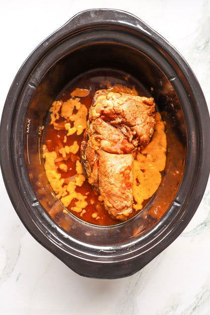 Dr Pepper Pulled Pork Burgers (Slow Cooker)- exclusive set