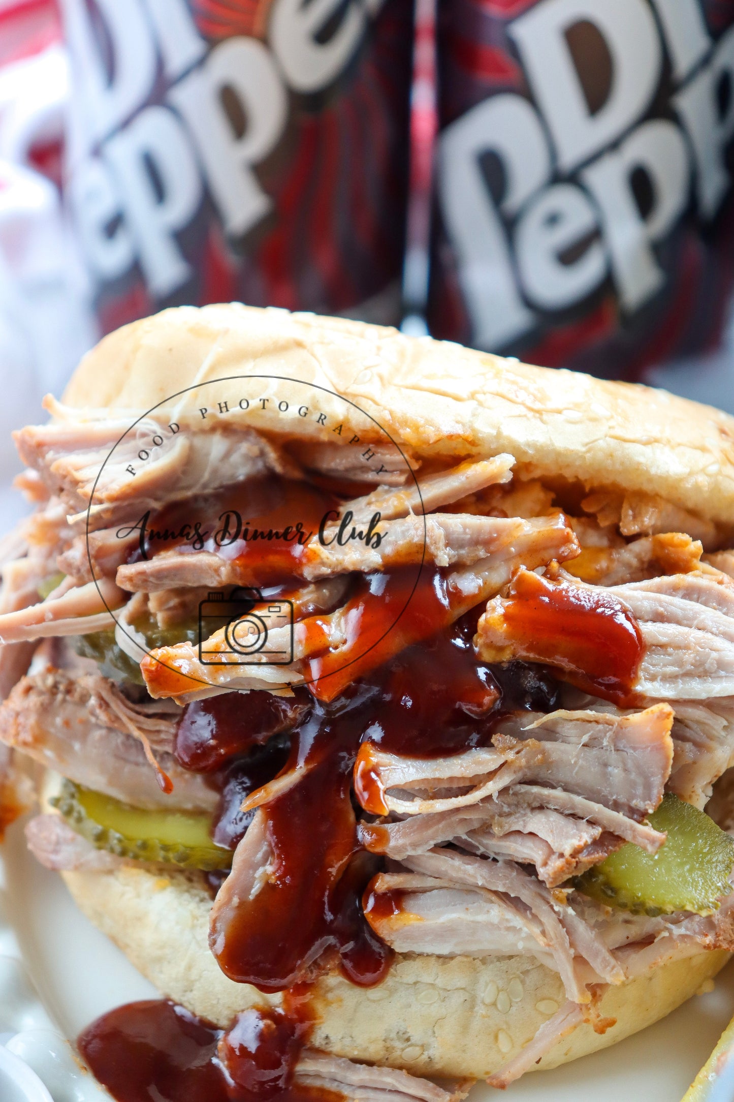 Dr Pepper Pulled Pork Burgers (Slow Cooker)- exclusive set