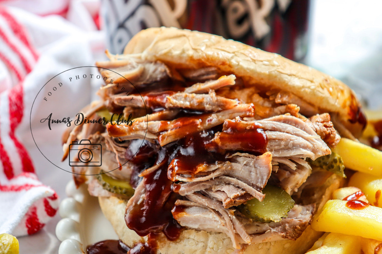 Dr Pepper Pulled Pork Burgers (Slow Cooker)- exclusive set