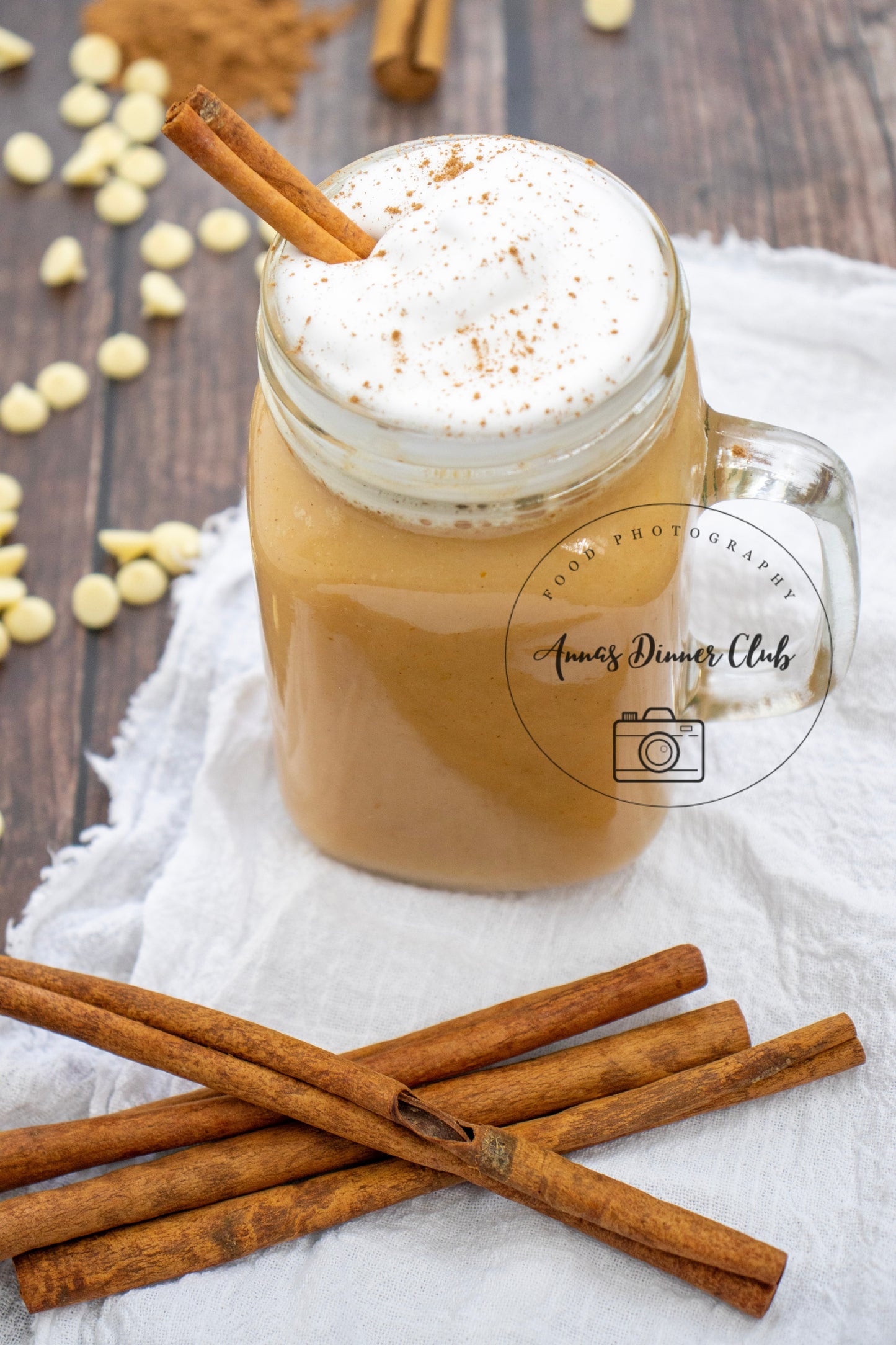 White chocolate pumpkin drink PLR set
