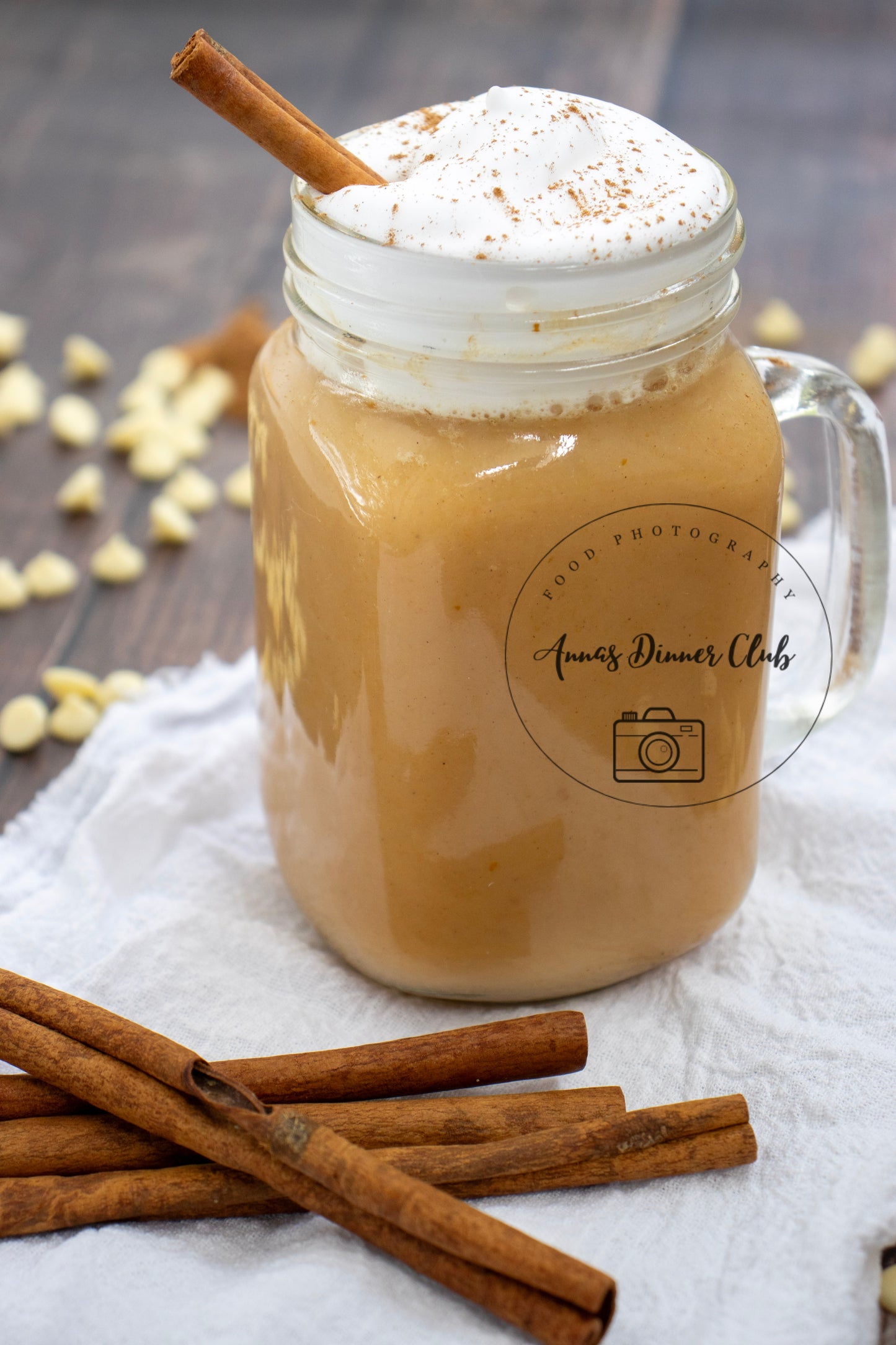 White chocolate pumpkin drink PLR set