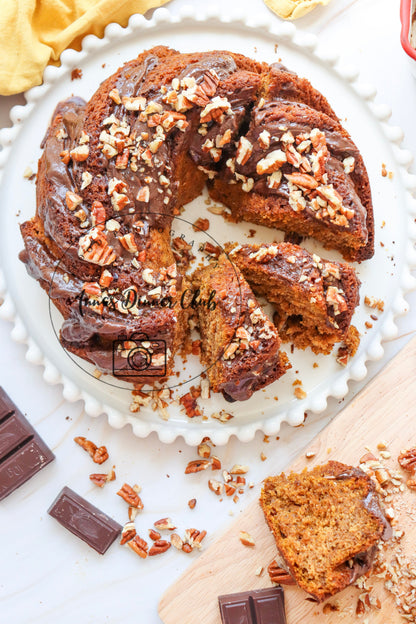 Chocolatey-Cinnamon Pumpkin Bundt Cake-limited PLR set