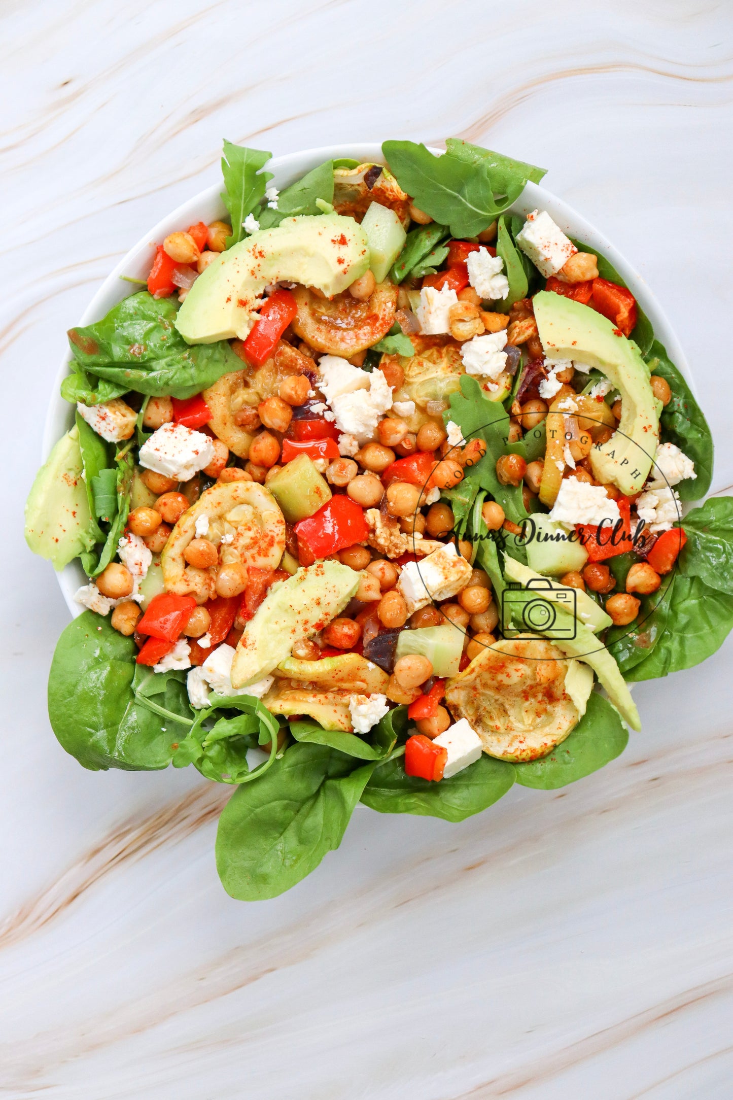 Sheet Pan Chickpeas with vegetables exclusive set