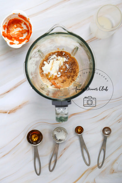 Protein powder pumpkin drink PLR set
