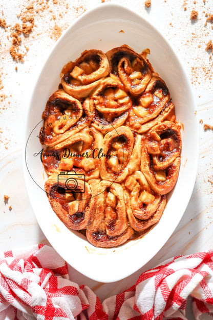 Apple pie cinnamon rolls -limited PLR set