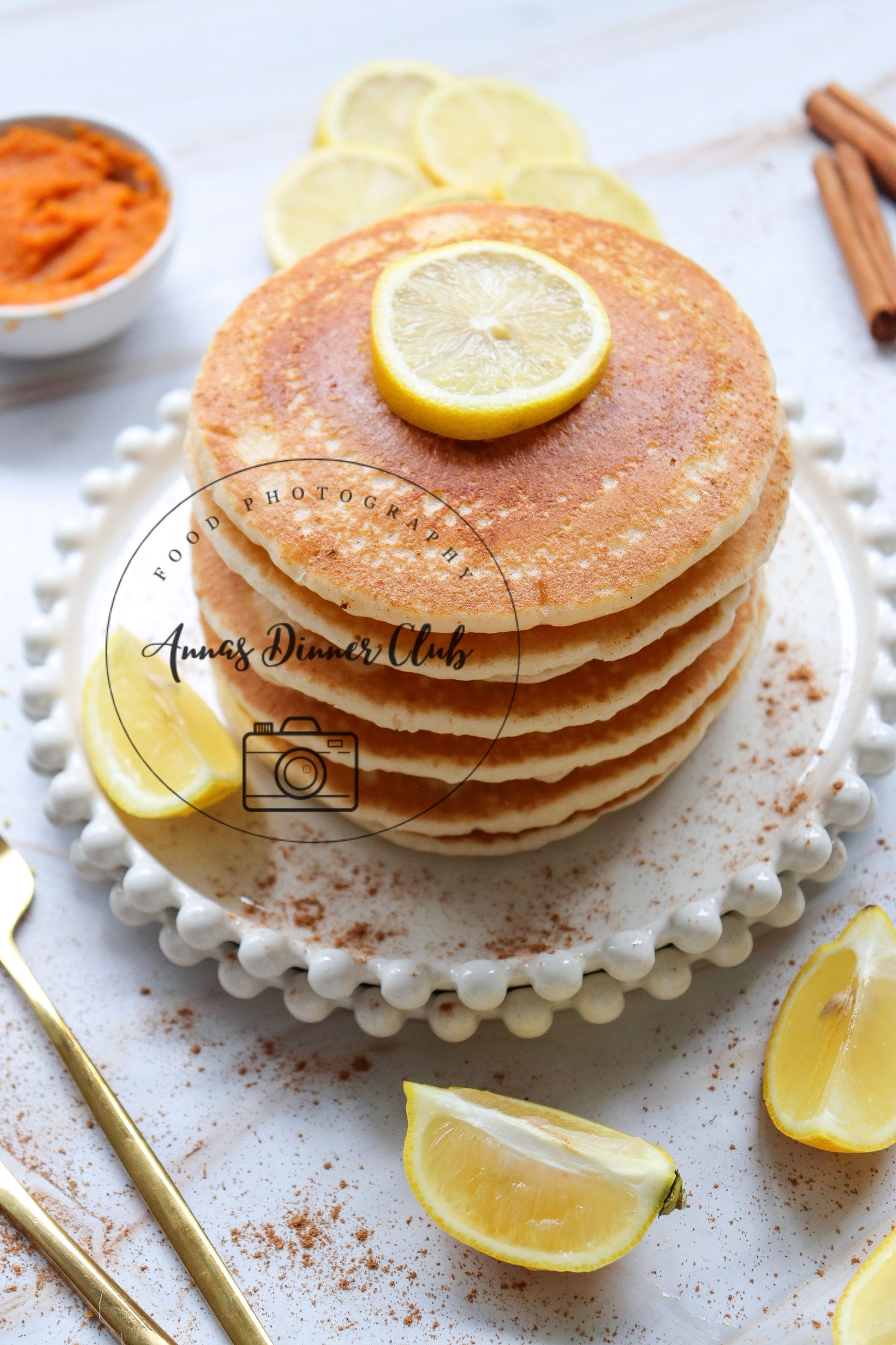 Lemony Pumpkin Pancakes  -limited PLR set