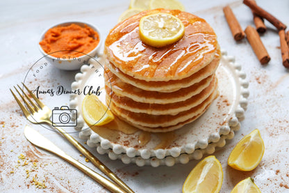 Lemony Pumpkin Pancakes  -limited PLR set