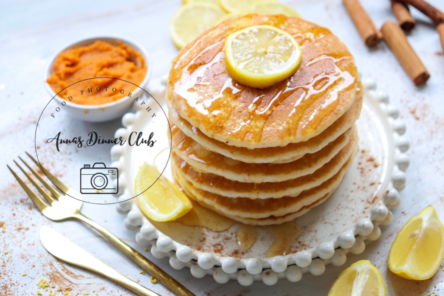 Lemony Pumpkin Pancakes  -limited PLR set