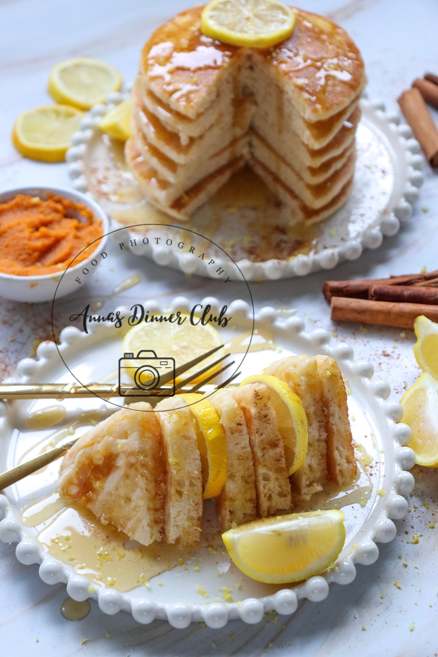 Lemony Pumpkin Pancakes  -limited PLR set
