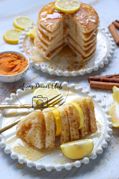 Lemony Pumpkin Pancakes  -limited PLR set