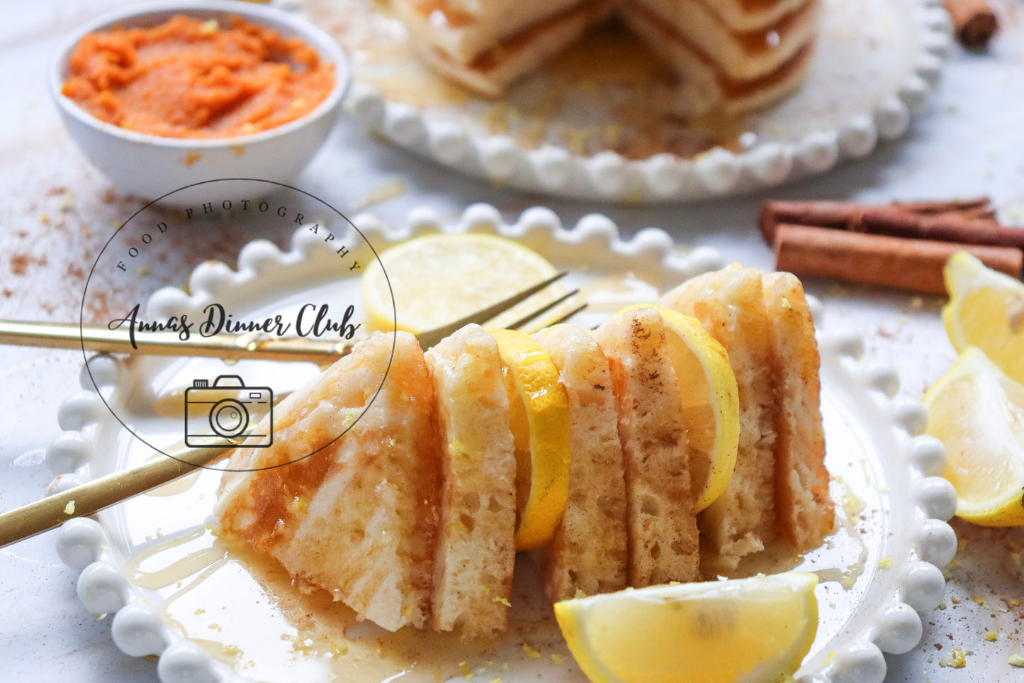 Lemony Pumpkin Pancakes  -limited PLR set