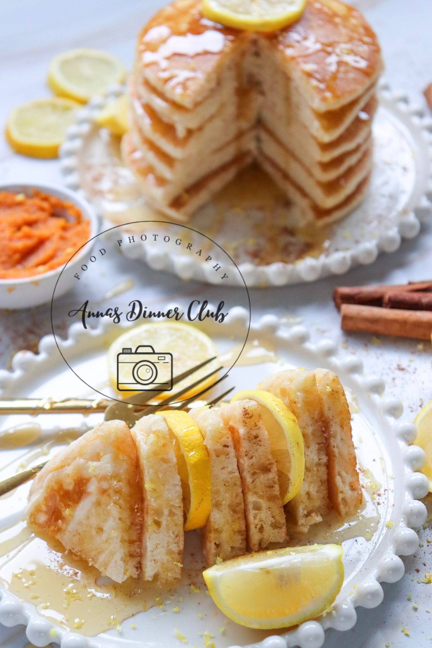 Lemony Pumpkin Pancakes  -limited PLR set