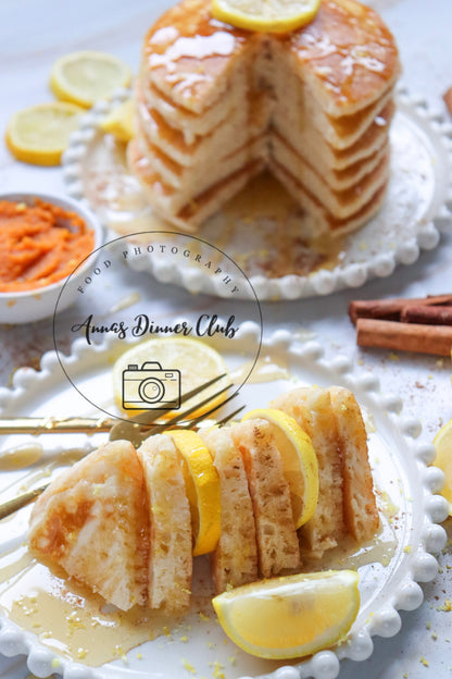 Lemony Pumpkin Pancakes  -limited PLR set