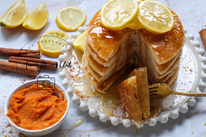 Lemony Pumpkin Pancakes  -limited PLR set