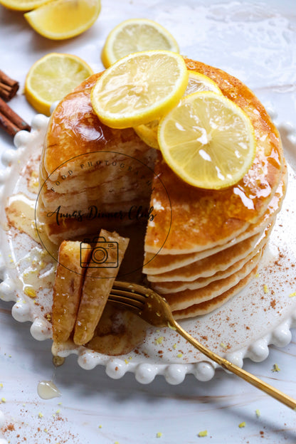 Lemony Pumpkin Pancakes  -limited PLR set