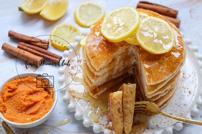 Lemony Pumpkin Pancakes  -limited PLR set