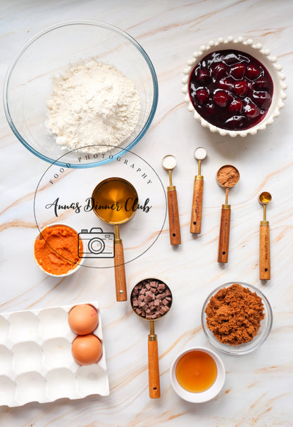 Pumpkin Cherry Loaf Cake -limited PLR set