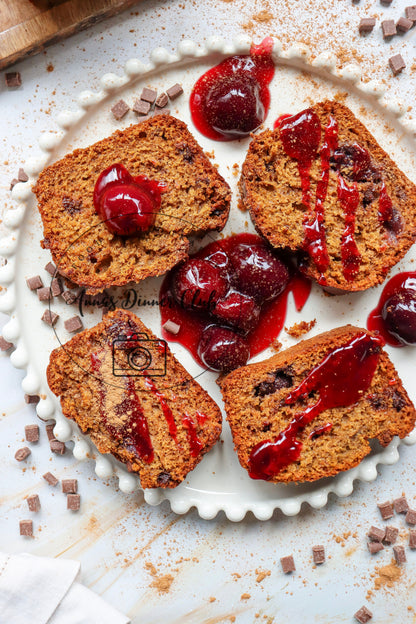 Pumpkin Cherry Loaf Cake -limited PLR set