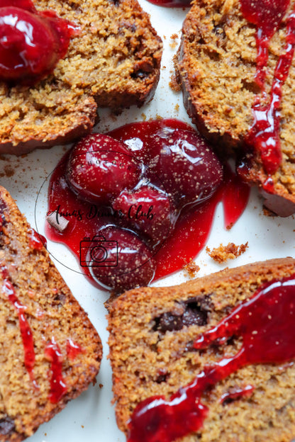 Pumpkin Cherry Loaf Cake -limited PLR set