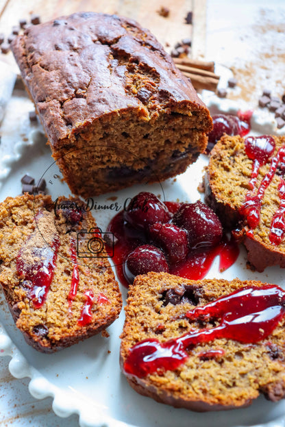 Pumpkin Cherry Loaf Cake -limited PLR set