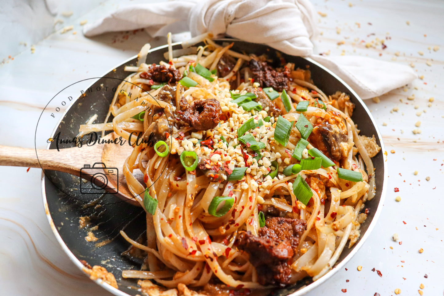 Simple Beef pad Thai - semi exclusive set 1