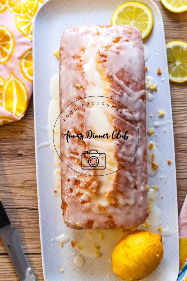 Lemon Drizzle Loaf Cake Delight PLR set