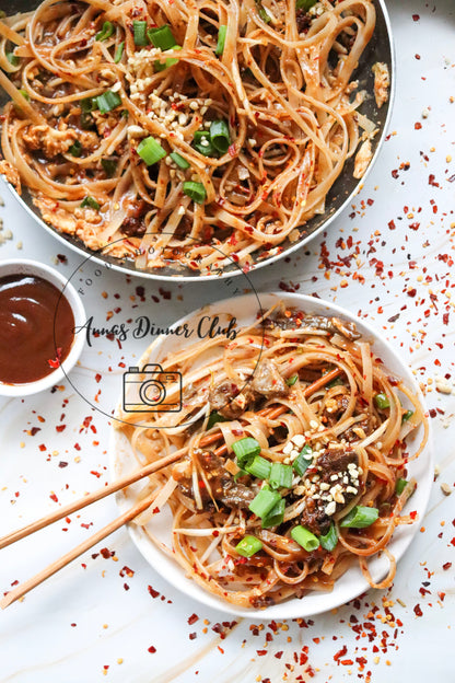 Simple Beef pad Thai - semi exclusive set 1