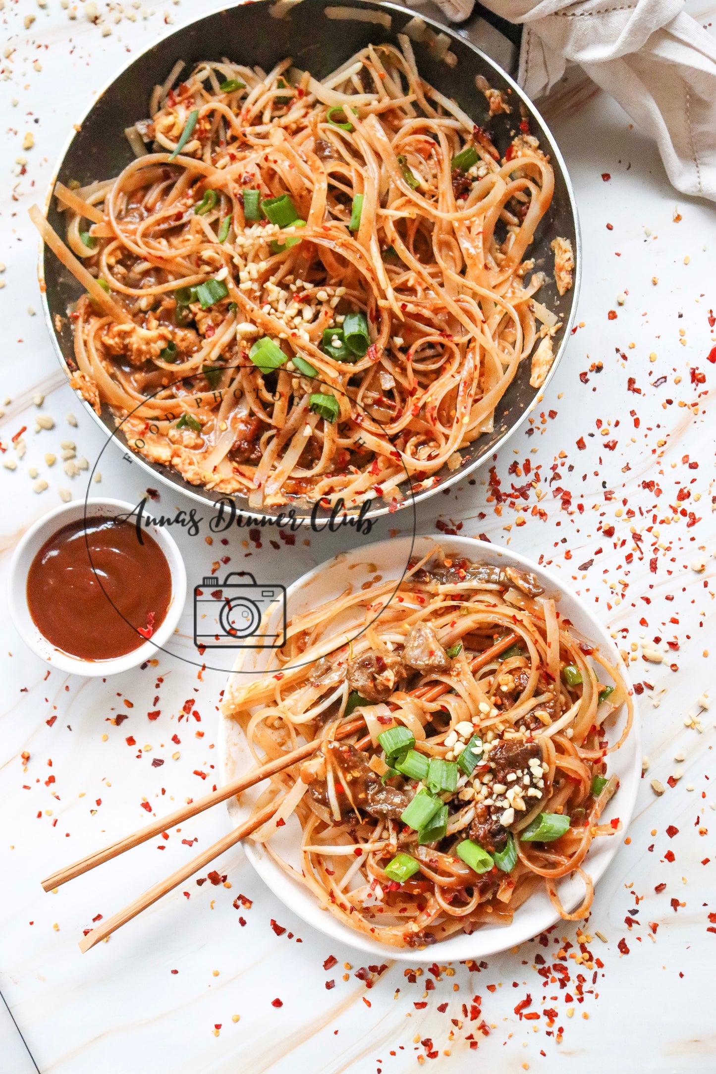 Simple Beef pad Thai - semi exclusive set 1