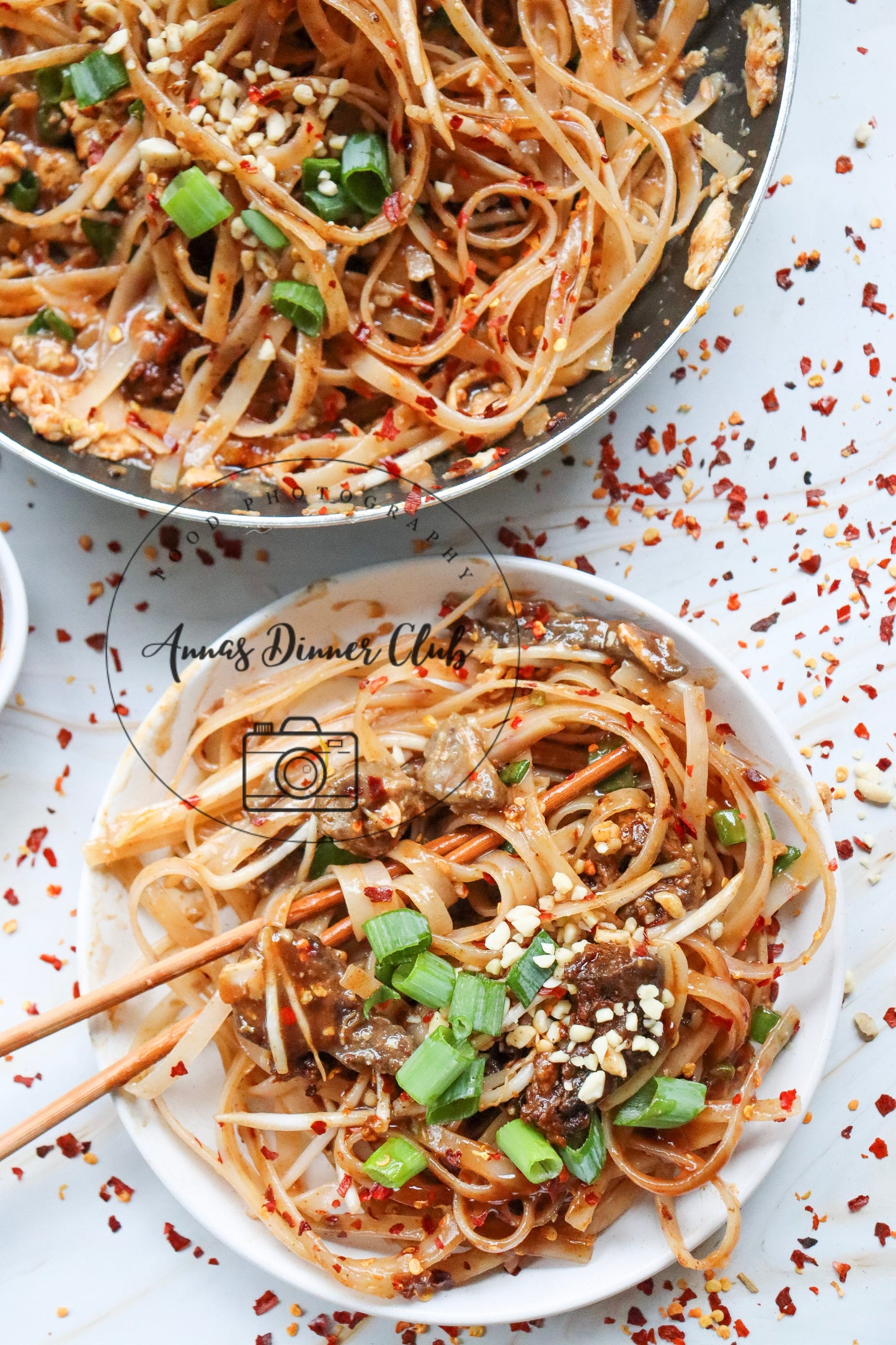 Simple Beef pad Thai - semi exclusive set 1