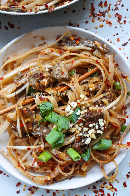 Simple Beef pad Thai - semi exclusive set 1