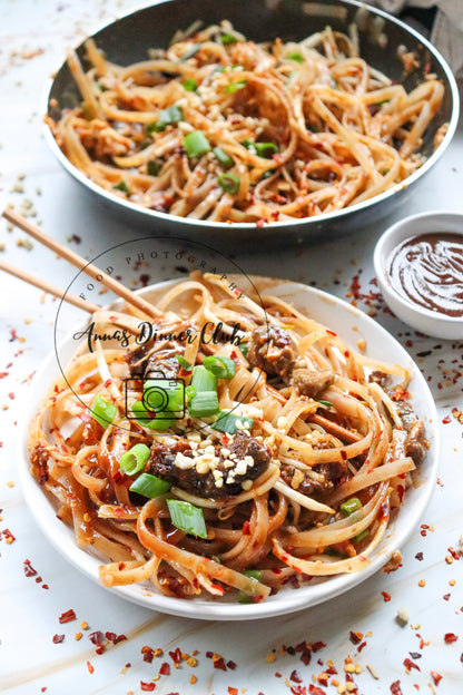 Simple Beef pad Thai - semi exclusive set 1